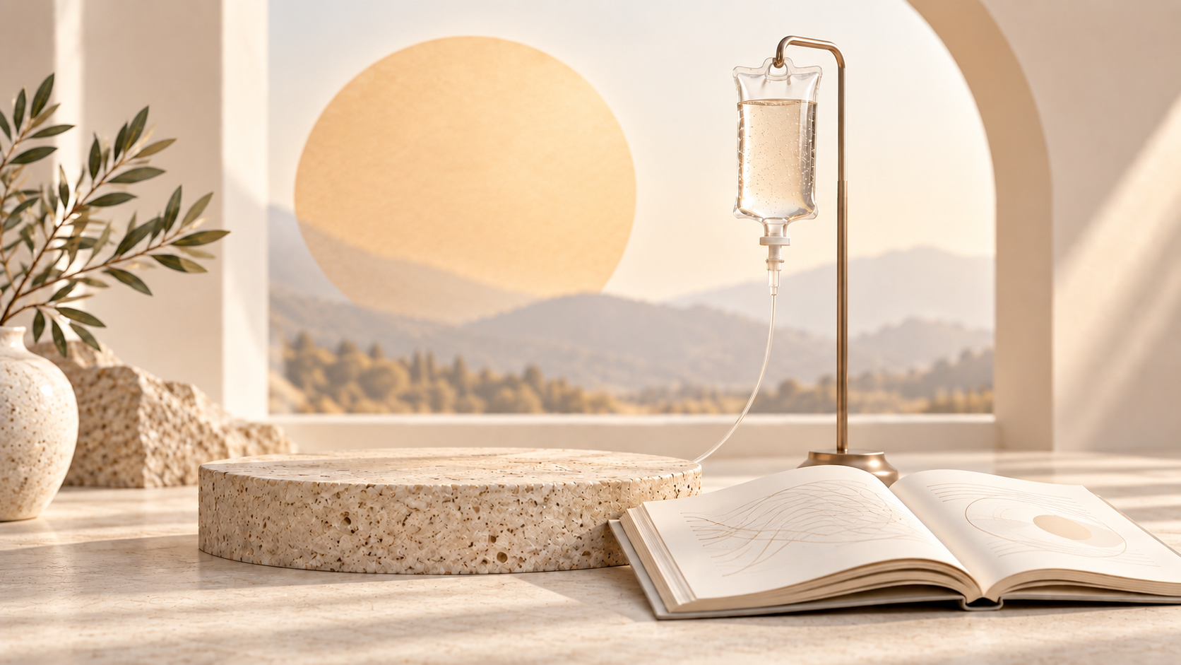 Infusion and inquiry in warm light | medhaus